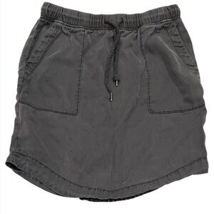 Anthropologie Slate  gray pull On Skirt
Size Medium